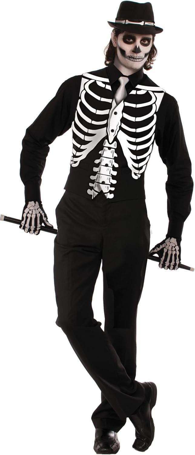 Forum Novelties Men's Skeleton Costume Vest