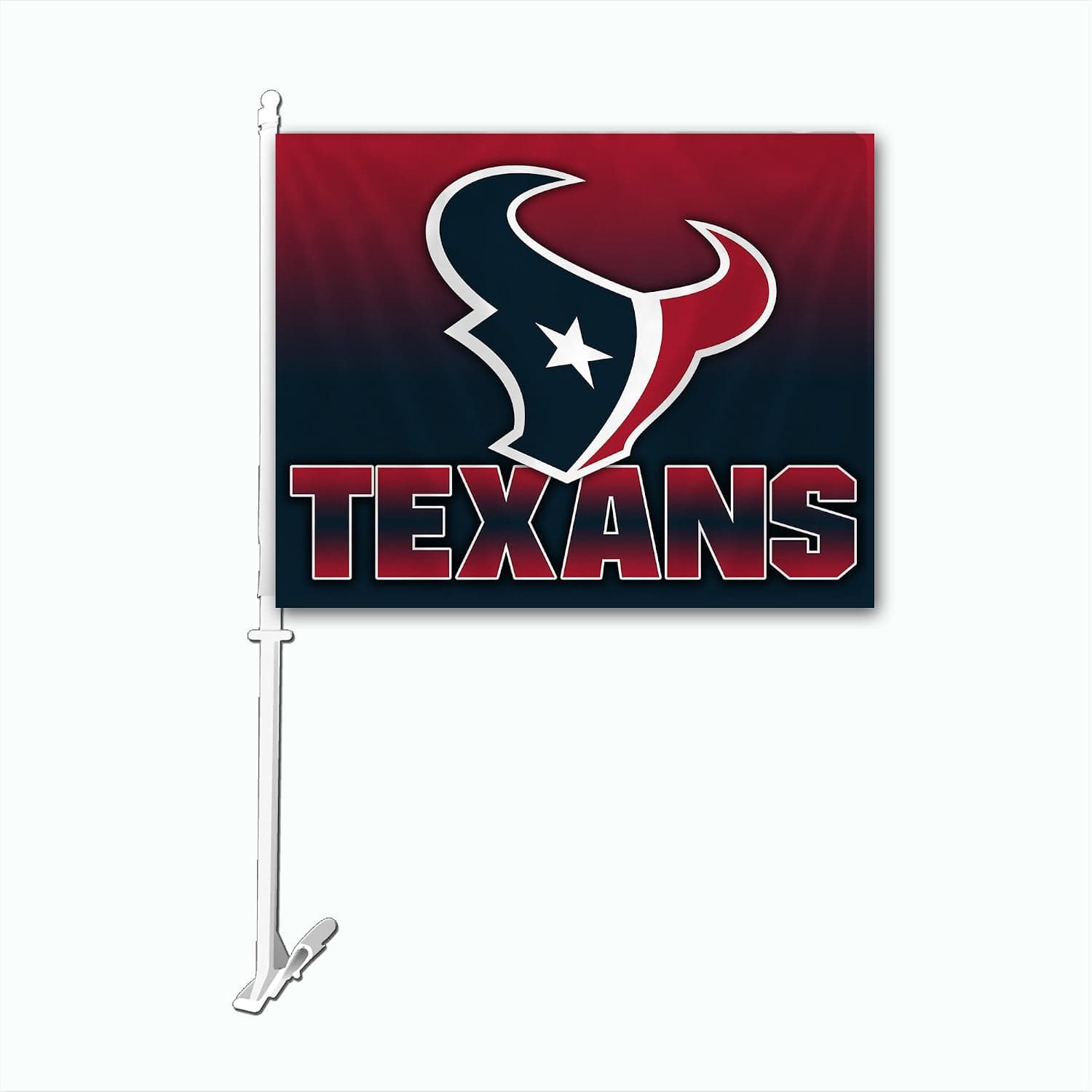 NFL Ombre Design Car Flag, 11" x 14"