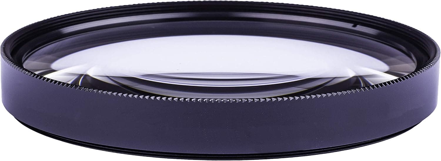 10x High Definition 2 Element Close-Up (Macro) Lens for Nikon, Canon, Sony, Panasonic, Fujifilm, Pentax & Olympus DSLR's (49mm)