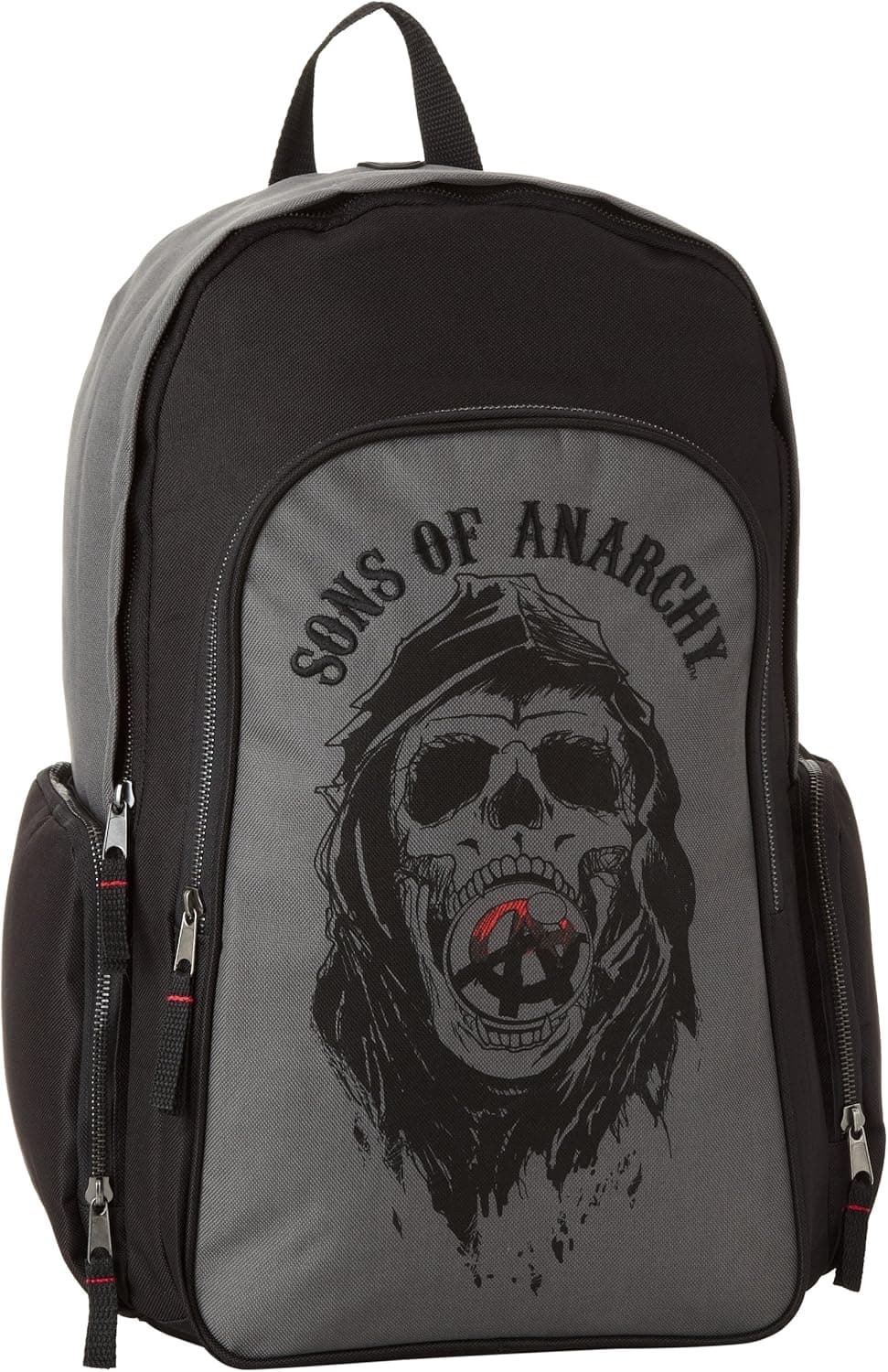 Sons of Anarchy Men's Skull Backpack, Black, One Size