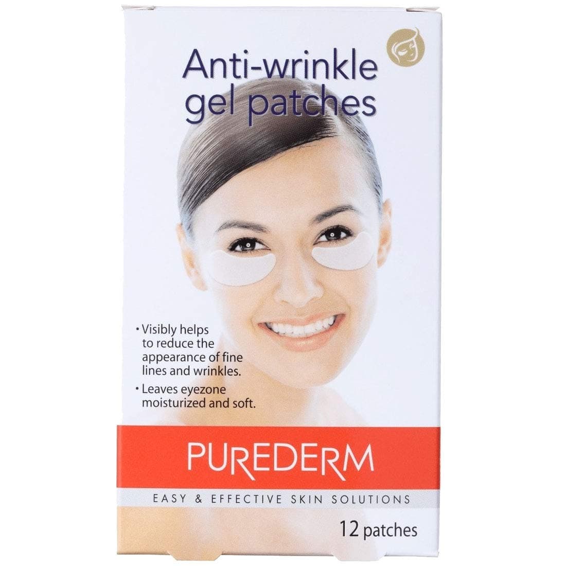 Purederm Anti-wrinkle Gel Patches (12 Patches, 6 Pairs)