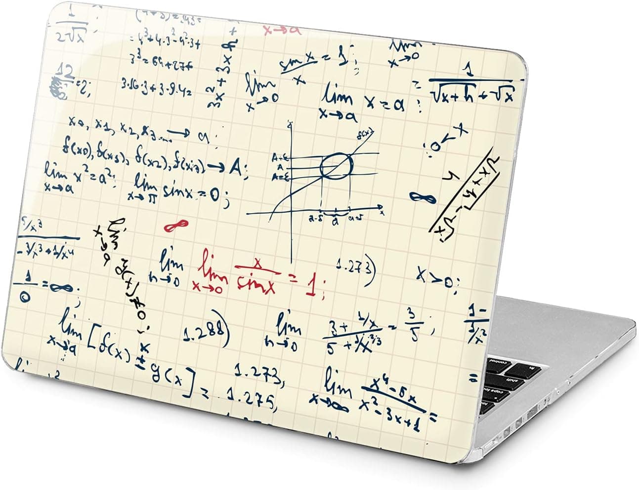 Cavka Hard Case Compatible for MacBook Pro 16 14 M2 2023 M1 Pro 13 2022 Air 13 2021 Retina 2020 Mac 11 Mac 12 Laptop Pattern Glam Print Formula Math Nerd Protective Cover Cute Science Basic Design
