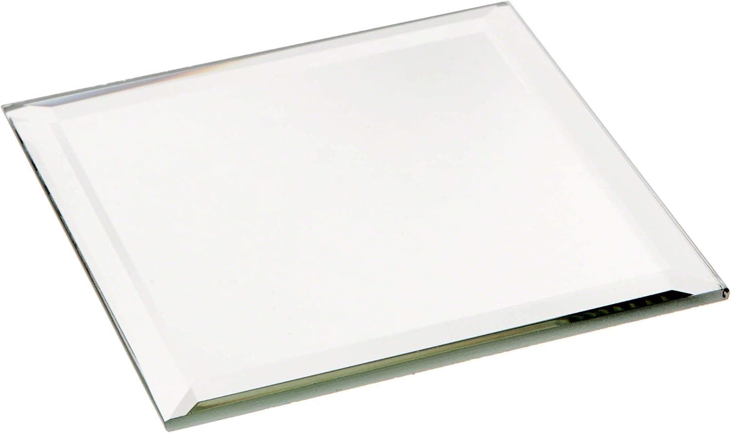 Plymor Square 3mm Beveled Glass Mirror, 3 inch x 3 inch (Pack of 24)