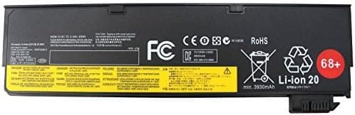 Baturu 6Cell 0C52862 Laptop Battery for Lenovo ThinkPad T440 T440s T450 T450s T460 T460P T560 W550s X240 X250 X260 X270 P50S 0C52861 45N1144 45N1769-12 Months Warranty