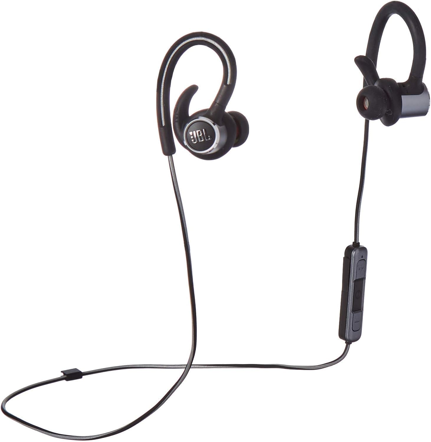 JBL Reflect Contour 2 Wireless In-Ear Headphones - Black - JBLREFCONTOUR2BAM (Renewed)