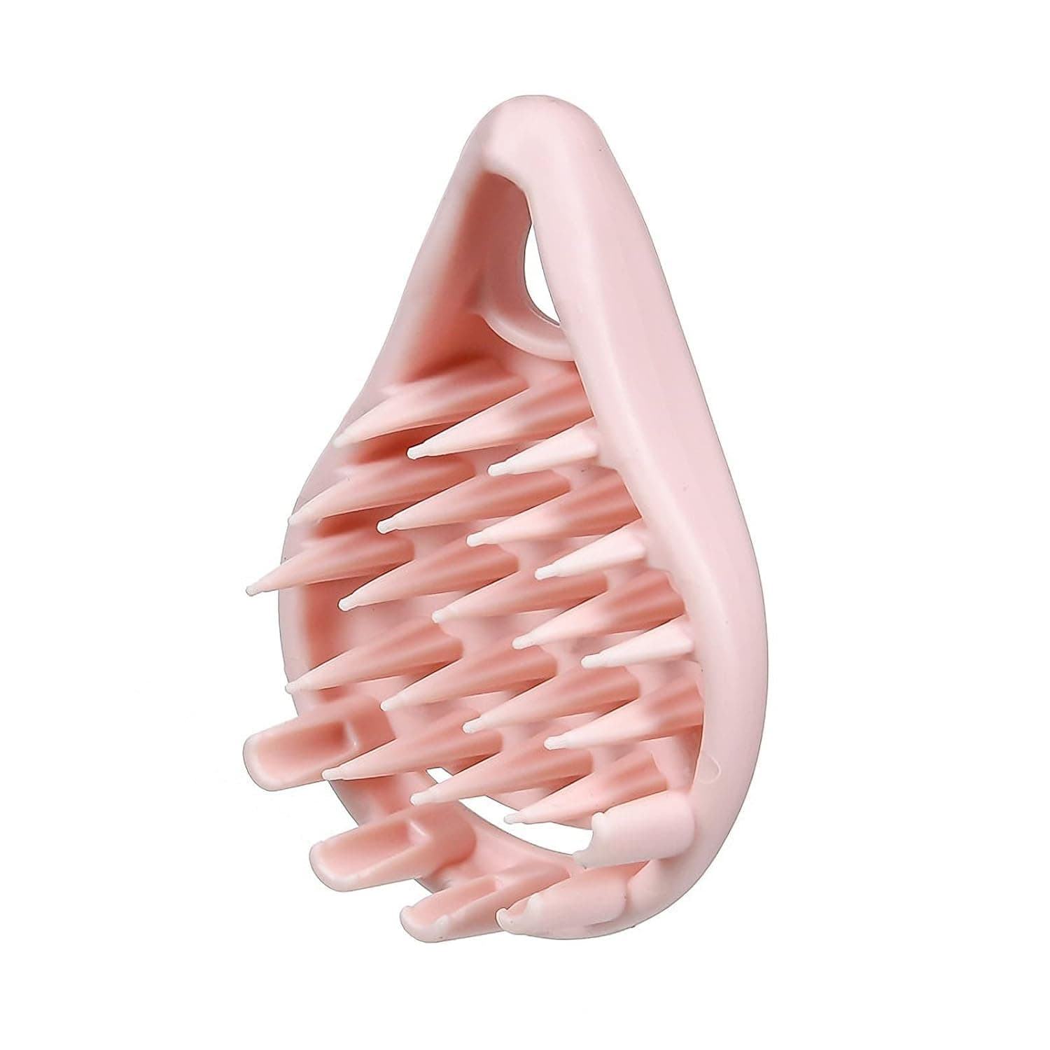 Scalp Scrubber Head Massager,Exfoliator Dandruff Scrub, Shower Shampoo Brush For Hair Growth Scalp Stress Relax, Pink, 1.0 Count