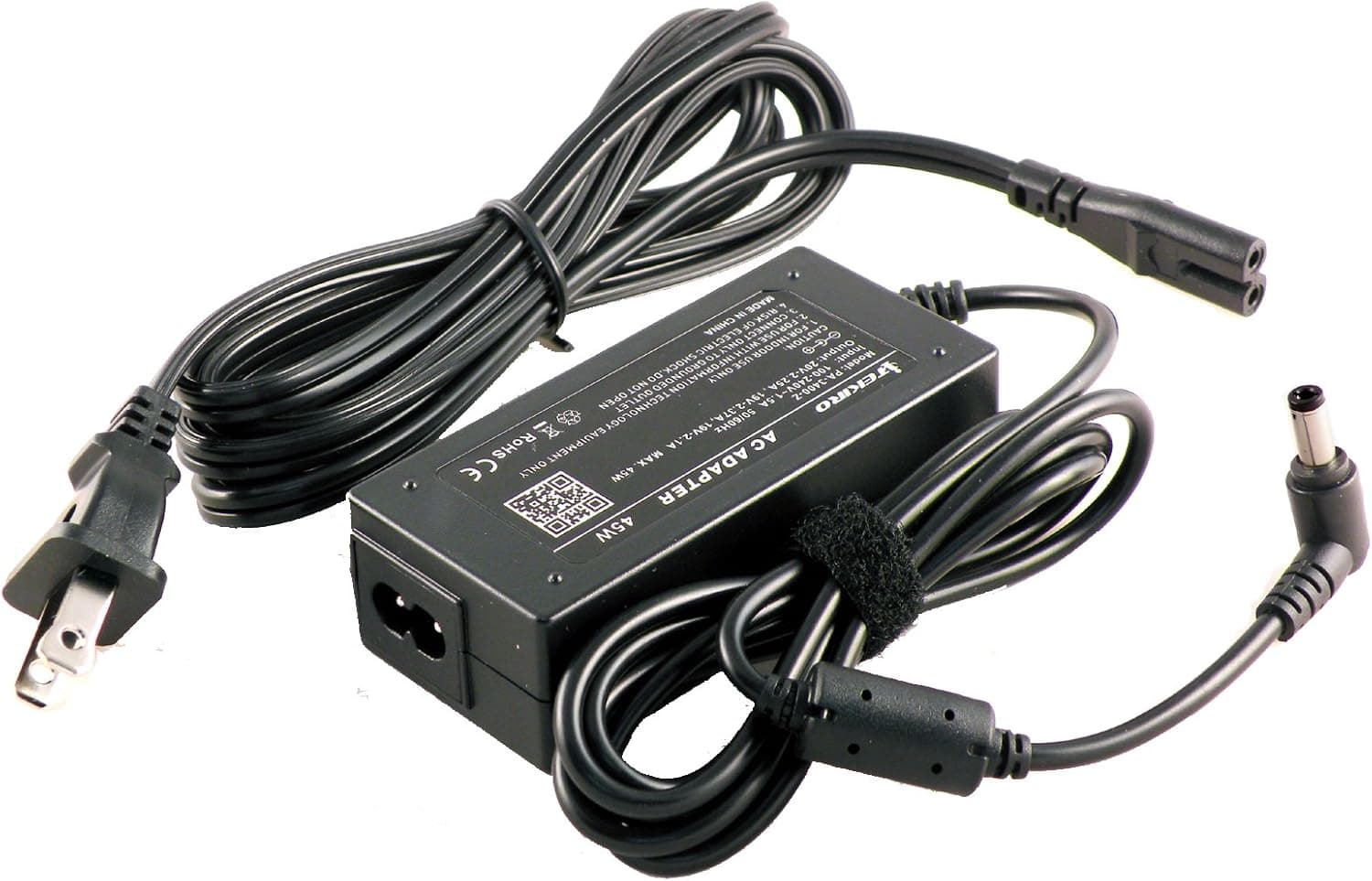 iTEKIRO 45W AC Adapter Charger for Toshiba Satellite C55-A5104 C55-A5105 C55-A5135 C55-A5137 C55-A5140 C55-A5180 C55-A5190 C55-B5299 C55D-A5120 C55D-A5146 C55D-A5150 C55D-A5163 C55D-A5170 C55D-A5201 C55D-A5304 C55D-A5392 C55Dt-A5148 C55Dt-A5160 C55Dt-A5162 C55Dt-A5306 C55Dt-A5307 C55t-A5123