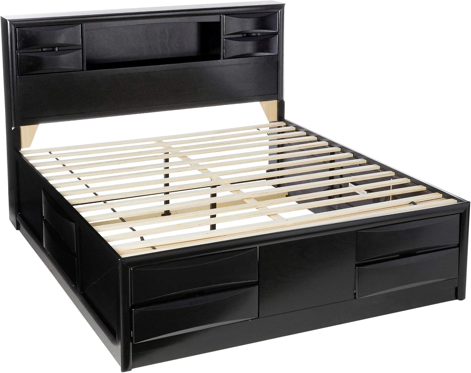 Coaster Eastern King Bed, Black