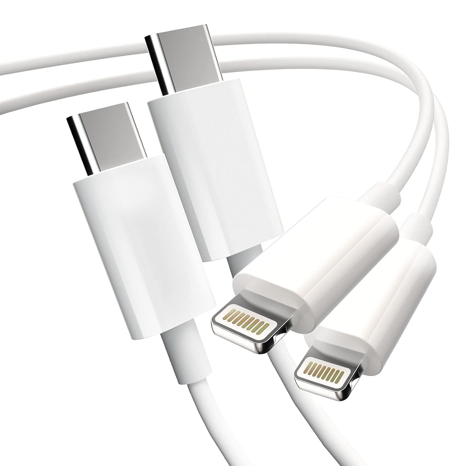 KerrKim iPhone Fast Charger, [Apple MFi Certified] 2Pack 6FT USB C to Lightning Cable Power Charging Type C to Lightning Data Sync Transfer Cord for iPhone 13 12 11 Pro Max XS XR 8 Plus iPad AirPods