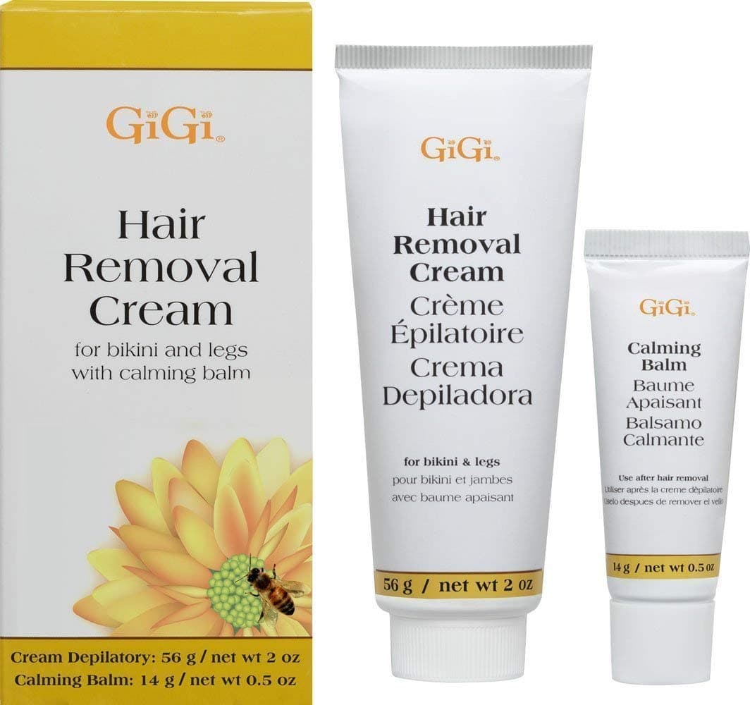 Gigi Hair Removal Cream For Face With Calming Balm (3 Pack)
