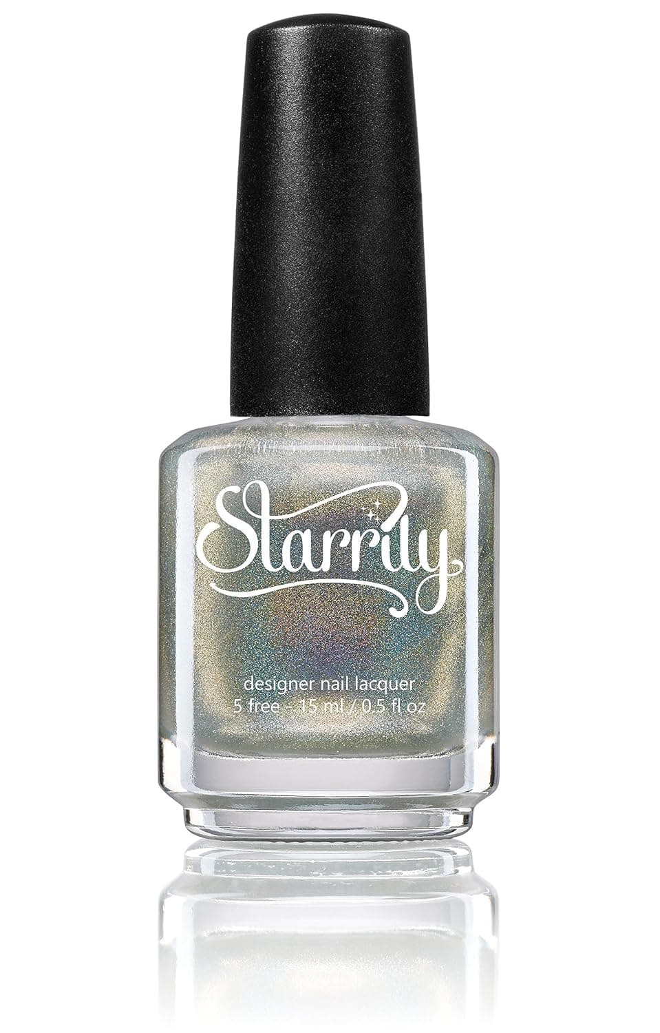 Holographic Top Coat - 15ml Nail Polish by Starrily - Eclipse