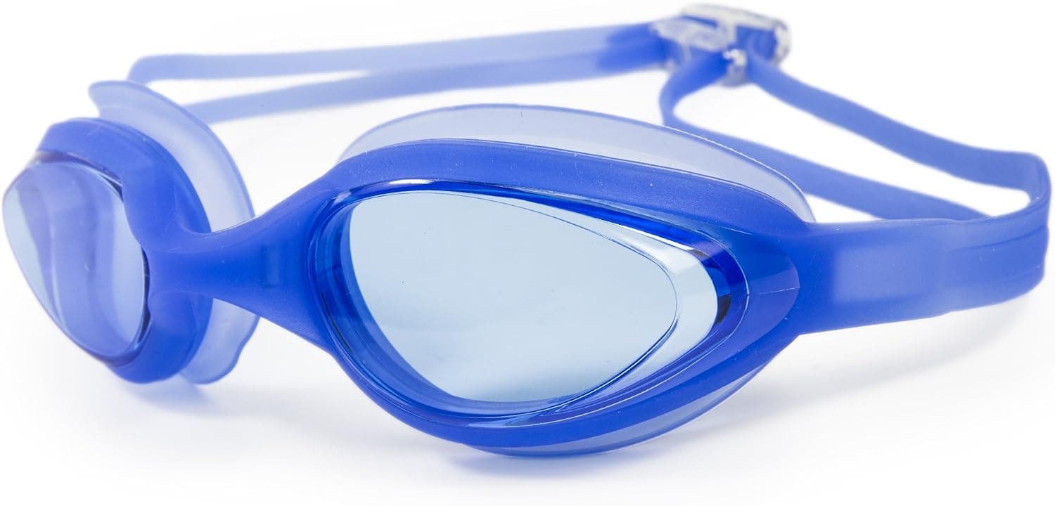 Tekma Sport Anti-Fog Swim Goggles, Easy Adjust Straps with Comfortable Padding for Kids and Adults with Protective Case