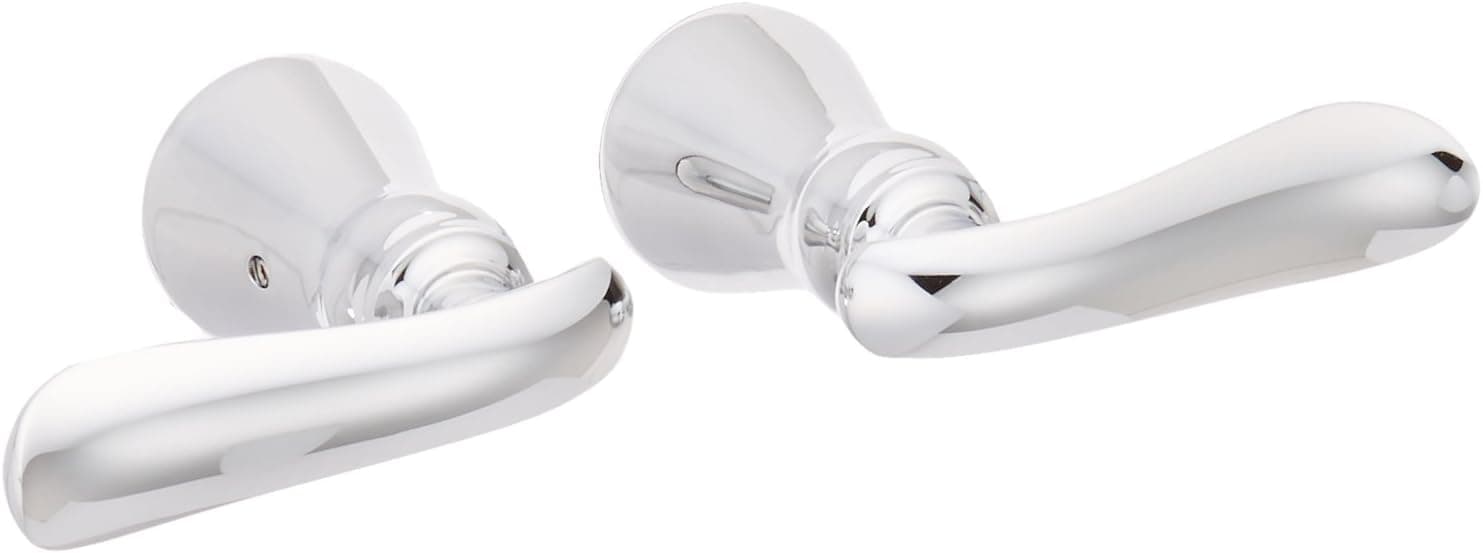 Delta Faucet RP70635 Linden Roman Tub Two Lever Handle Kit, Chrome