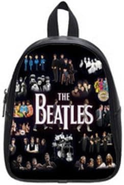 New Design Beatles Custom Backpack Schoolbag (Large) for Students New Character Backpack with Black Color