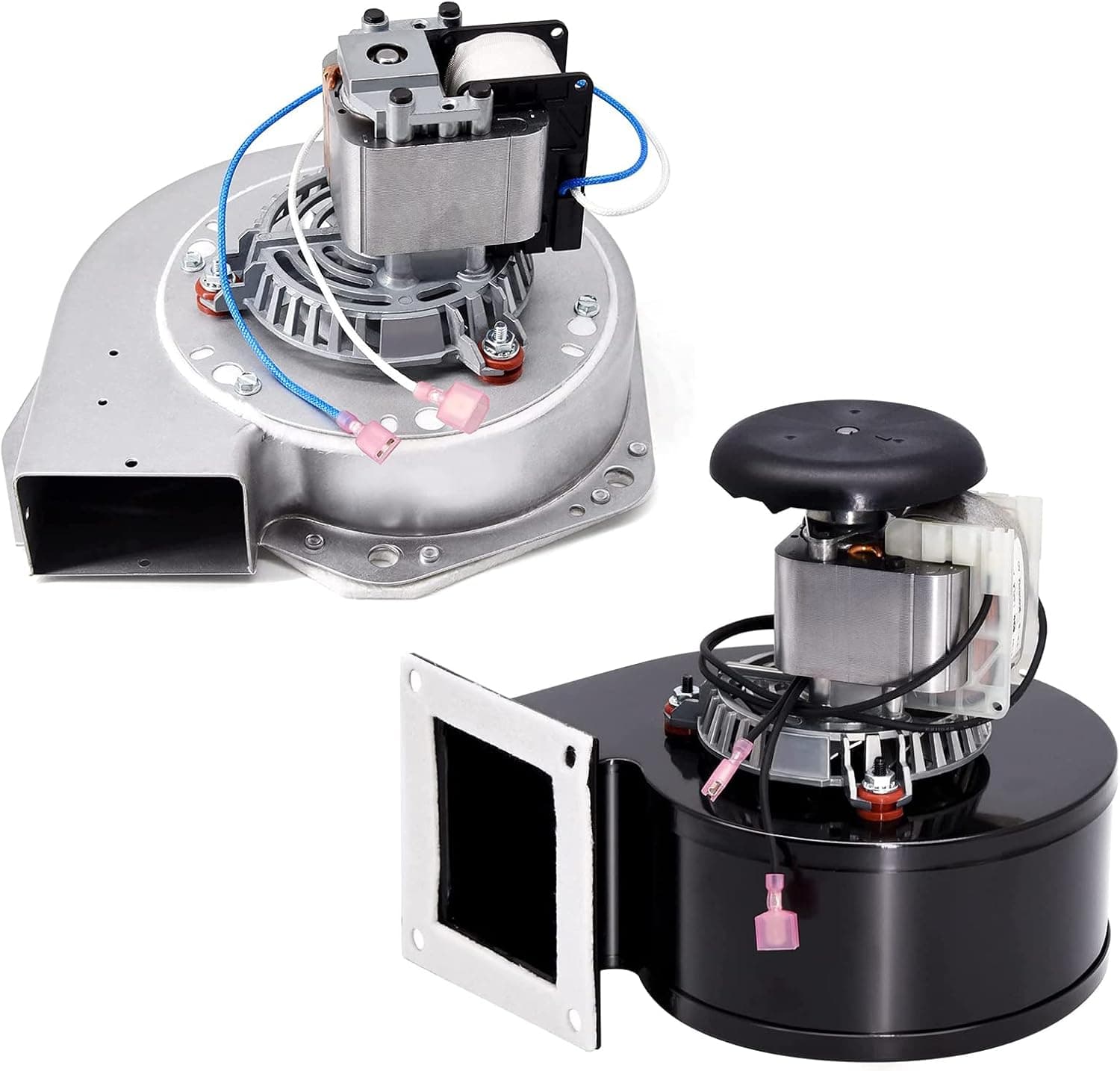 Criditpid A-E-033 Convection Blower & A-E-027 Combustion Blower for Breckwell Pellet Stove P22, P23, P24, P26, P2000, P2700, Big E Models.