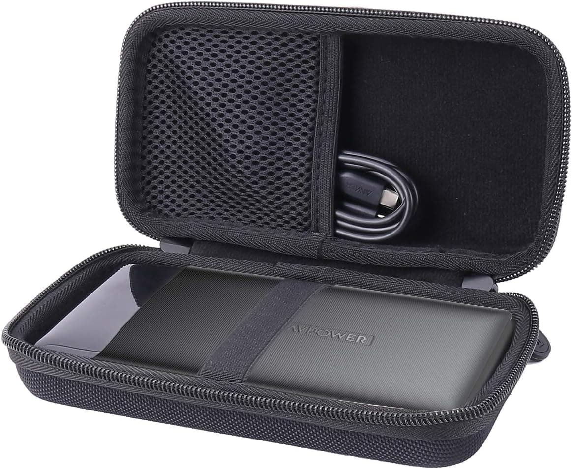 Aenllosi Hard Carrying Case Replacement for RAVPower Portable Charger 20000mAh PD 3.0 Power Bank