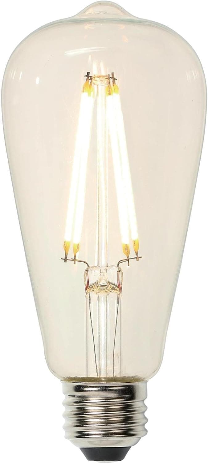 Westinghouse Lighting 0518200 40-Watt Equivalent ST20 Dimmable Clear Filament LED Light Bulb with Medium Base