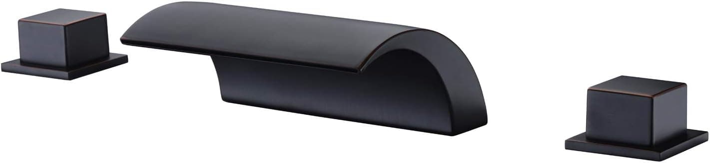 sumerain Roman Tub Faucets Oil Rubbed Bronze,Waterfall Tub Filler Faucet for High Flow