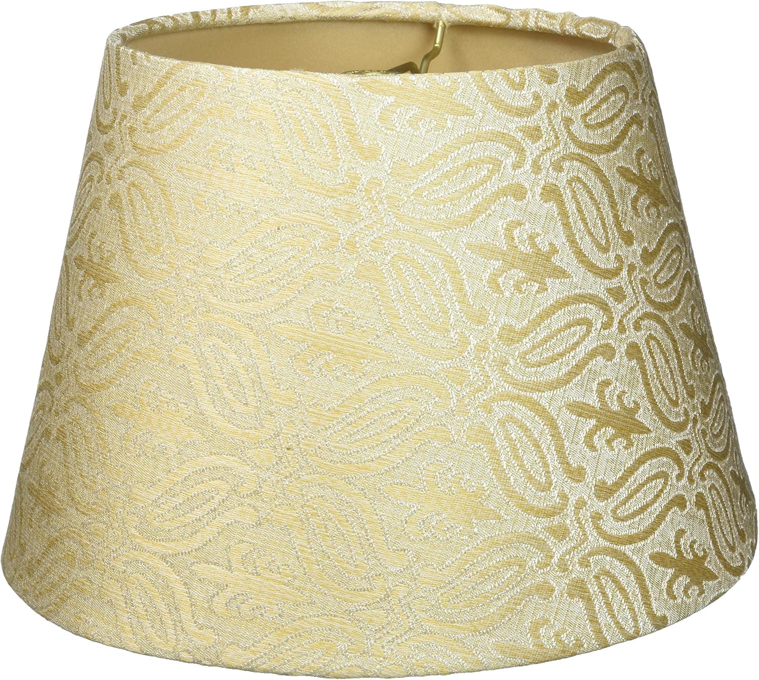 Royal Designs, Inc. HB-605-12BG Shallow Drum Hardback Lamp Shade, 8 x 12 x 8.5, Beige
