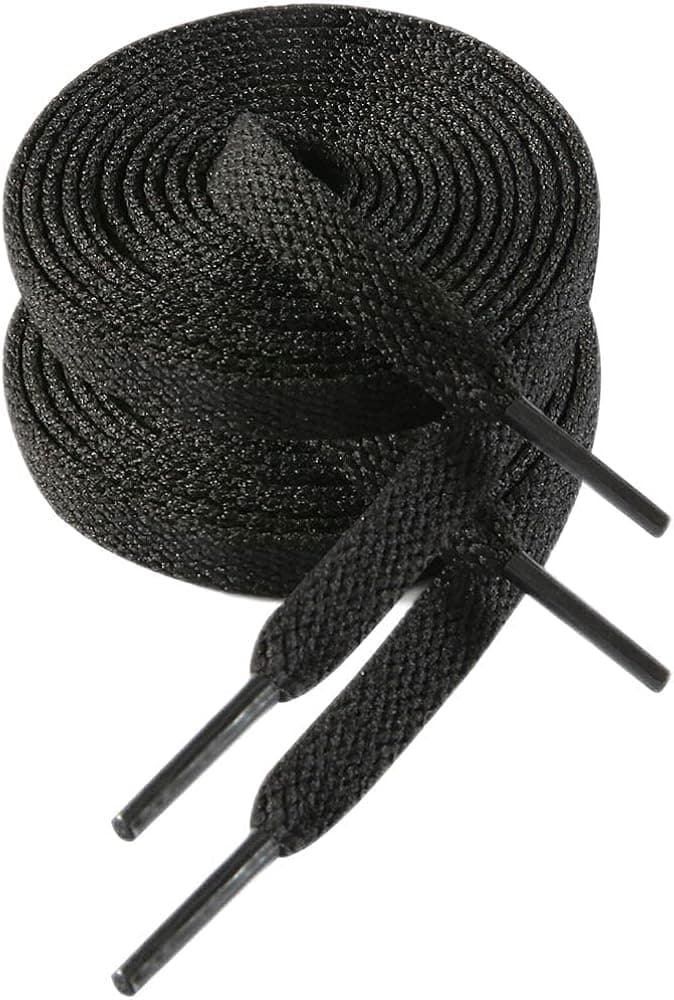 VSUDO 2 Pairs Flat Shoe Laces for Sneakers, Shoe Strings/Shoelaces for Sneakers