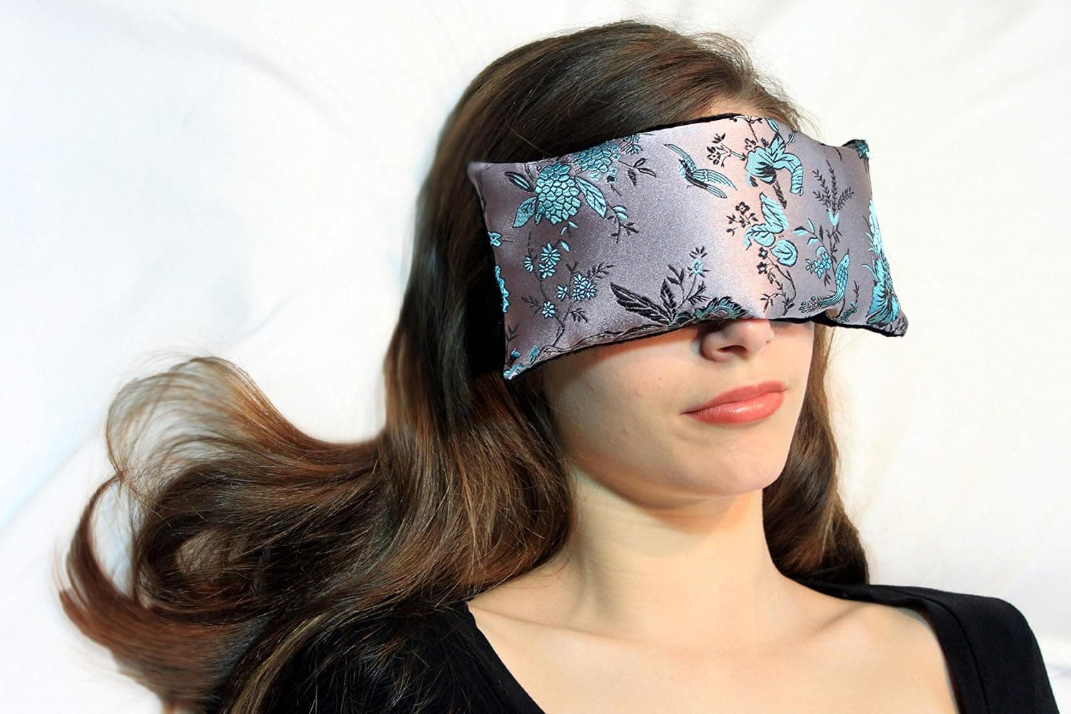 Candi Andi Handmade Eye Pillow - Flax Seed Fill - Unscented - Birds in Paradise - TEP-BP