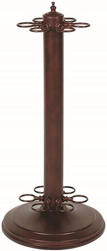 24" High Pool Cue Holder Finish: Mahogany