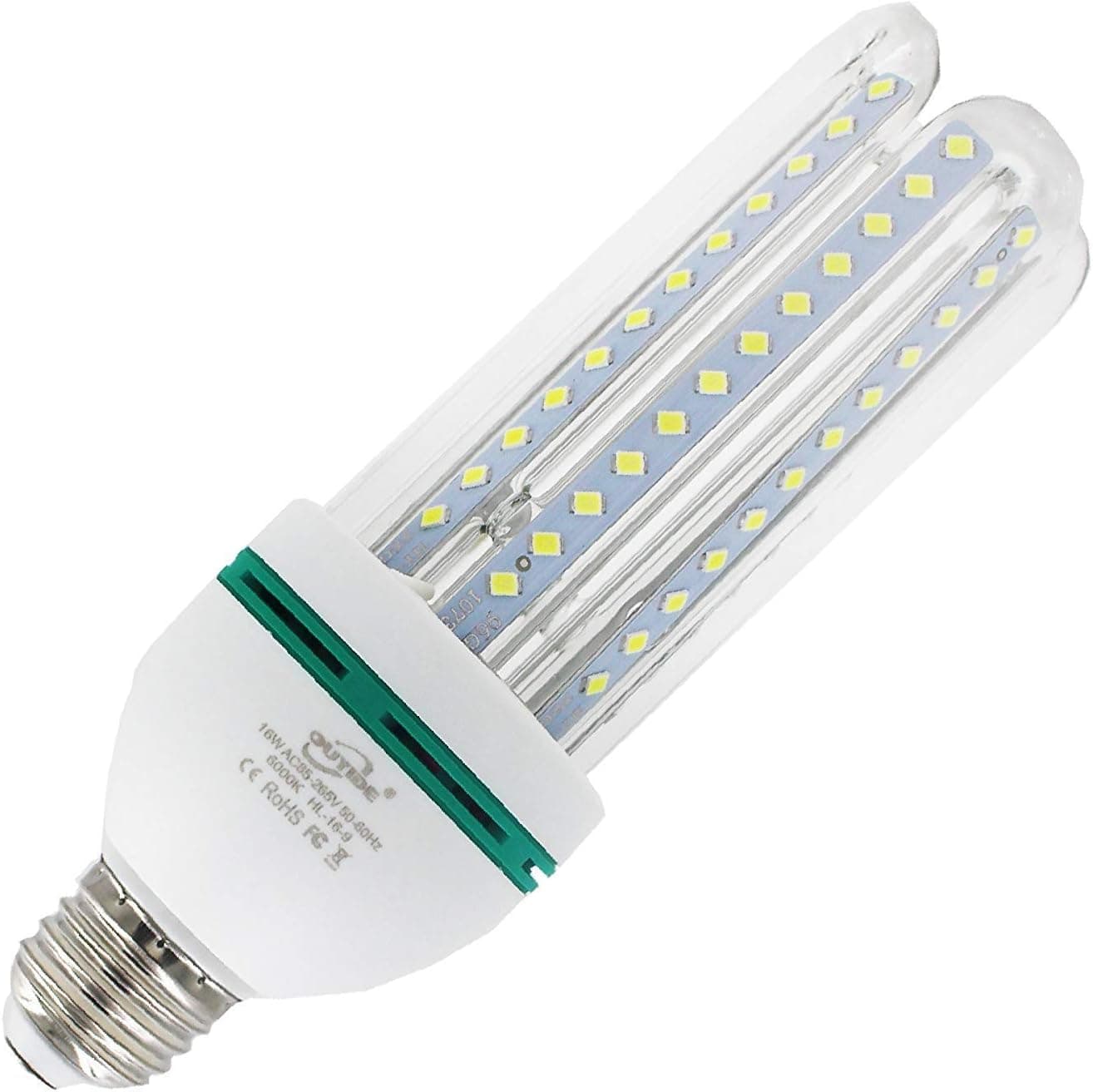OUYIDE 17W Led Light Bulb 84 pcs 2835 SMD Chip Led Lights E27 With Screw Base 1785-1870LM 6000K - 6500K Color Temperature Led Lighting Bulb Day White Led Light Bulbs 150 Watts Incandescent Replacement
