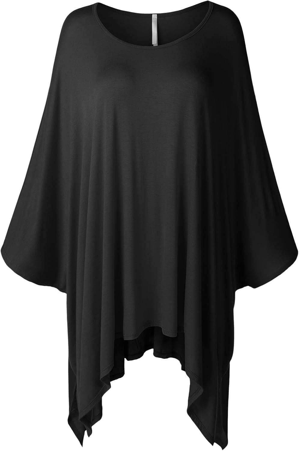 BIADANI Women Relaxed Loose Drape Tunic Top