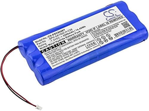 XUNNENG Replacement Battery Part No.6PH-AA1500-H-C28 for DSC 9047 Powerseries Security syst, PowerSeries 9047 Wireless Cont, SCW9045, Ni-MH Home System Battery