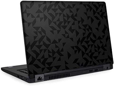 Skinit Decal Laptop Skin Compatible with Latitude 5490 - Officially Licensed Originally Designed Black Design