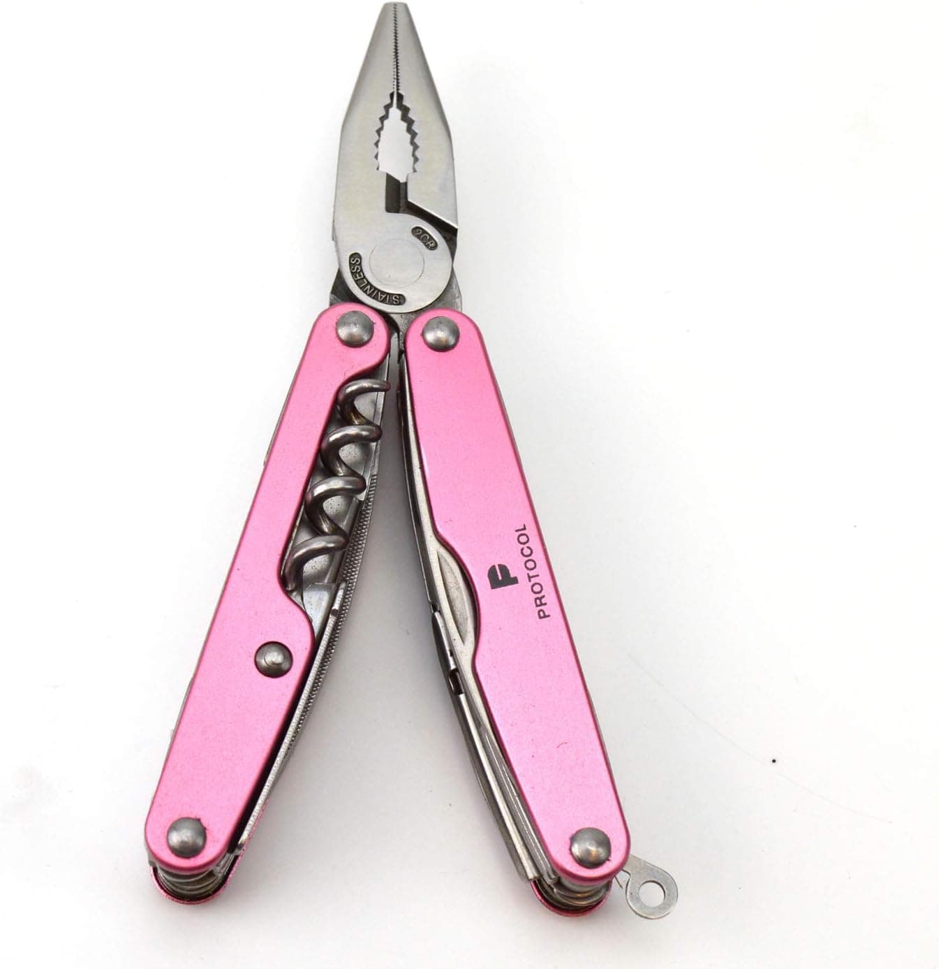 GJTr Multitool Knife 15 in 1 Portable Pocket Multifunctional Multi Tool Folding Saw, Wire Cutter, Pliers, Corkscrew. Multipurpose, Survival, Camping, Fishing, Hunting, Hiking, Car Set.- ASSORTED COLOR