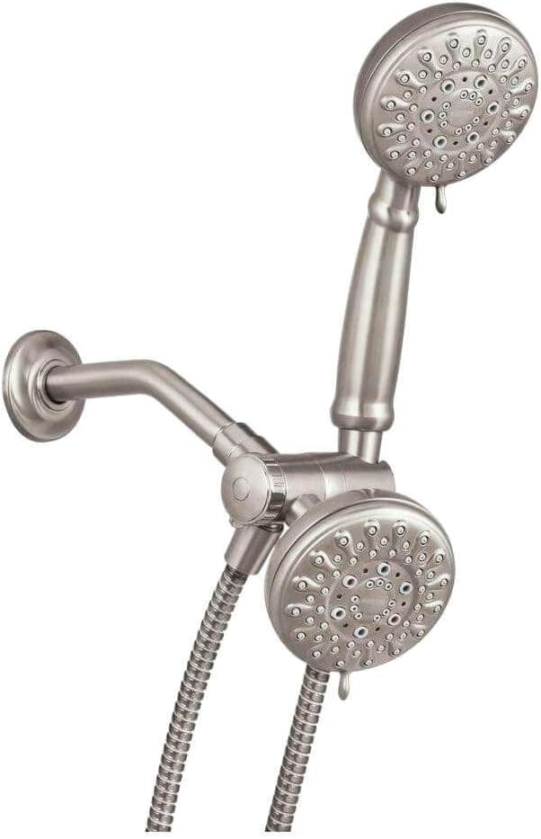 Moen Banbury 5-Function Handshower and Showerhead Combo Kit in Spot Resist Brushed Nickel
