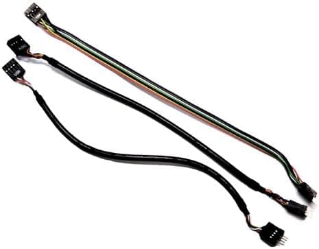 APEVIA CVTAUFE25 USB / Firewire / Audio 3-in-1 combo Extension cable for motherboard connectors - Retail