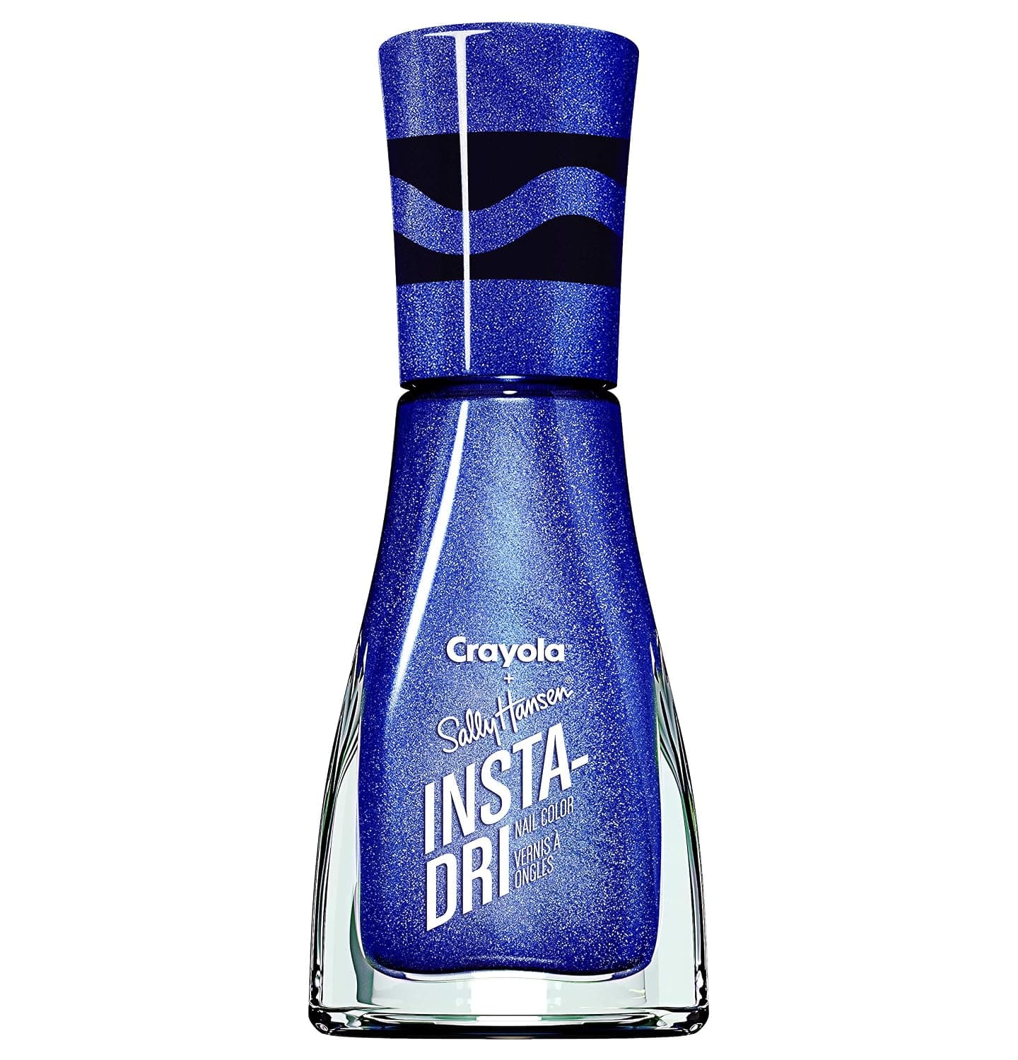 Sally Hansen Insta Dri Crayola Metallics B'dazzled Blue, .3 Oz, Pack Of 1