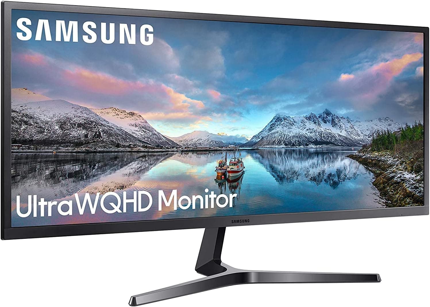 2021 Newest SAMSUNG 34" Class Ultrawide Monitor Flat 3 for Business and Student, 21:9 Wide Screen, 3440 x 1,440 Ultra WQHD, 4ms Response Time, 75Hz Refresh Rate, PBP and PIP w/Ghost Manta Accessories