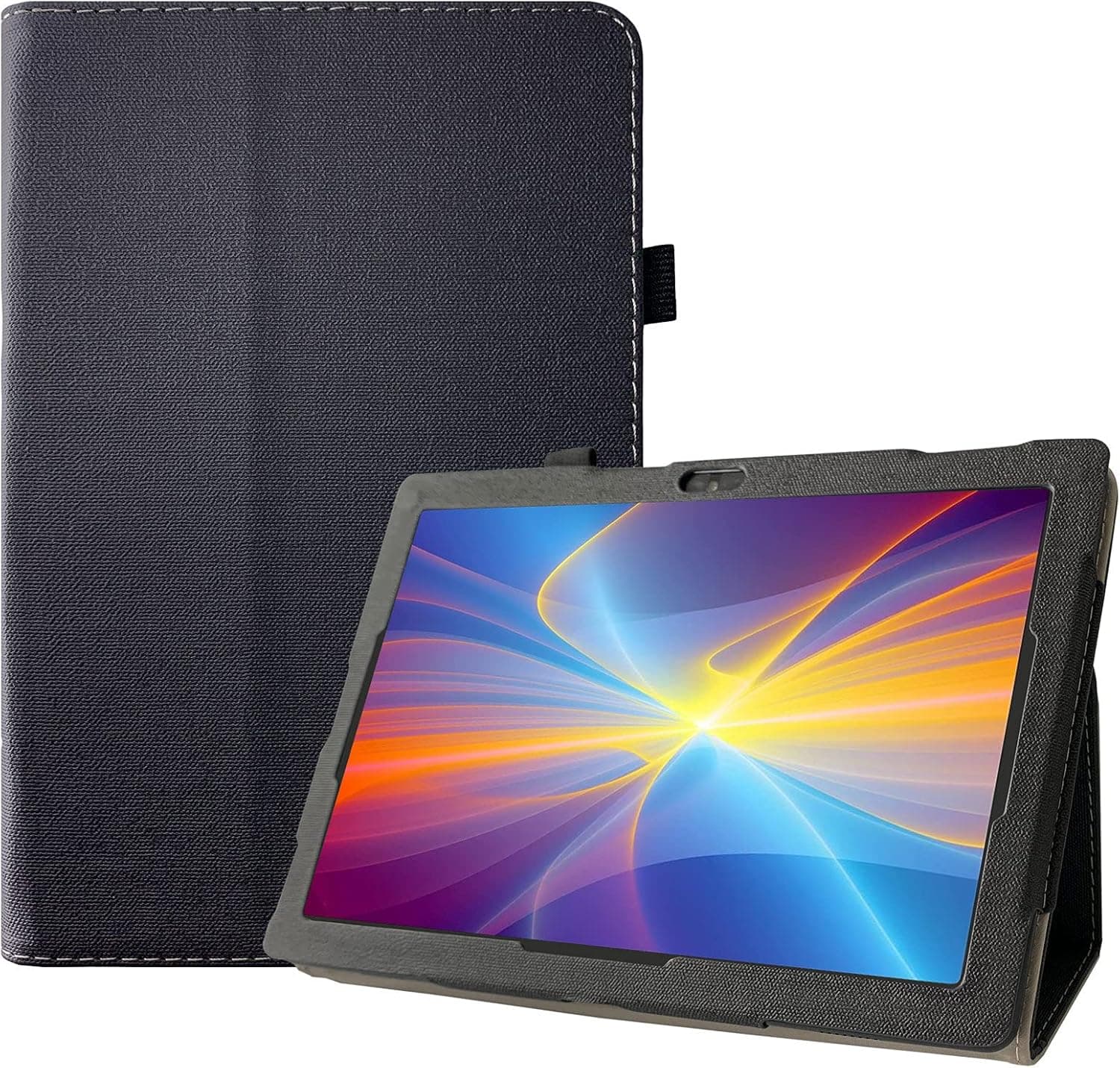 Transwon Case for Moderness Tablet 10.1/ Smart Life Within Reach Tablet 10.1 MB1001 Cases/Okaysea OKS10014 10.1 Case/JUNINKE Tablet Case 10/ Mouikei MKE1001 10 Inch Case/aipro Tablet Case - Black