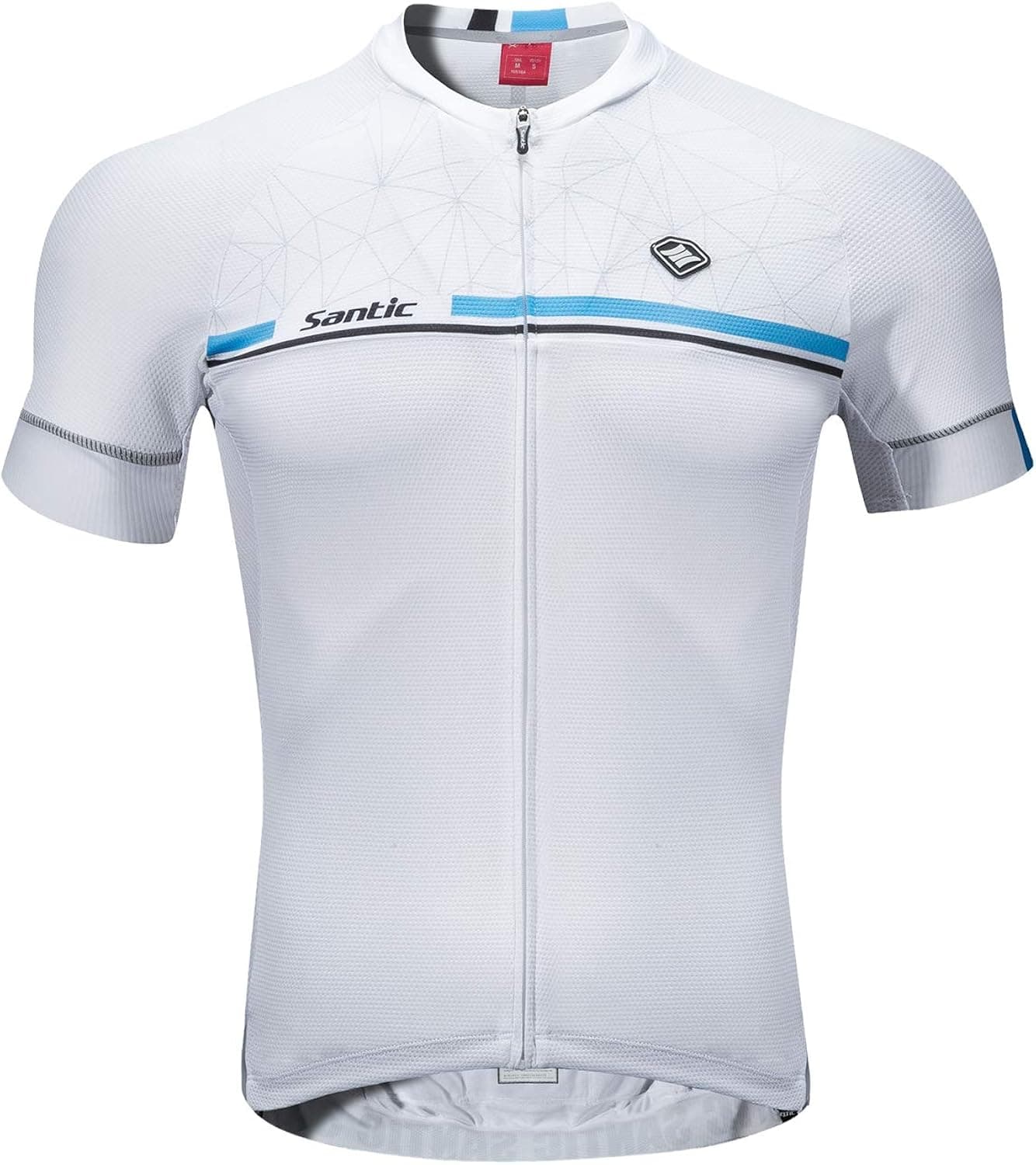 Santic Cycling Jersey Men's Short Sleeve Tops Mountain Biking Shirts Bicycle Jacket with Pockets …