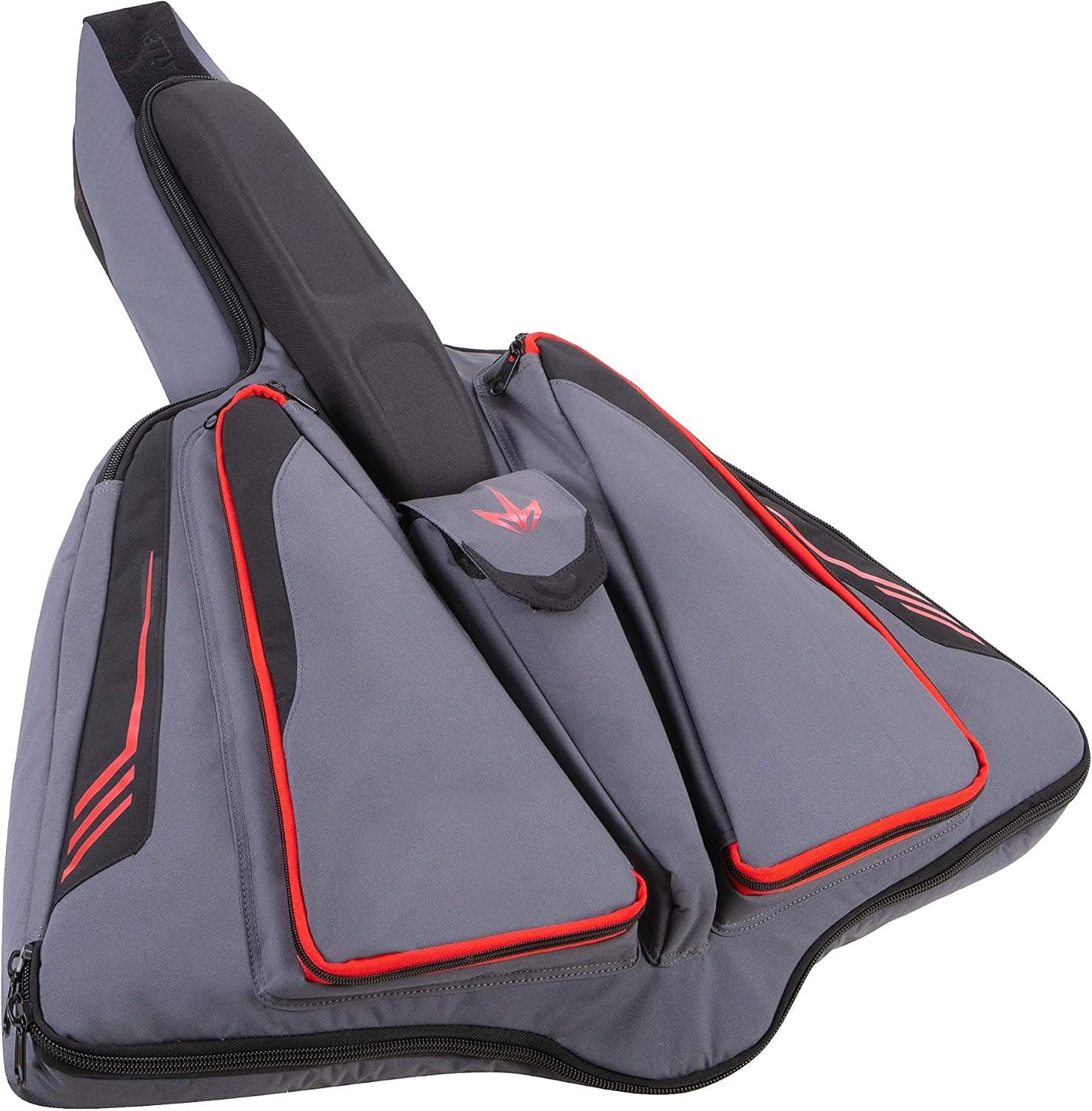Allen Company Hornet R1 Edge Reverse Limb Crossbow Case, 28 inches - Gray/Red, One Size
