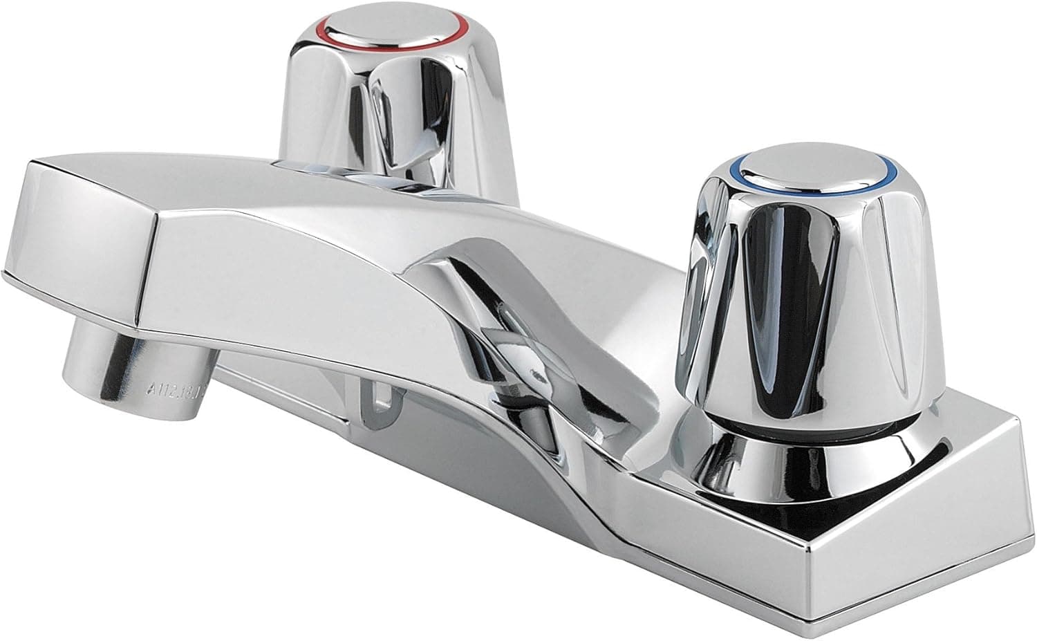 Pfister 1435000 Pfirst Series 4-Inch Centerset Bathroom Faucet, Polished Chrome
