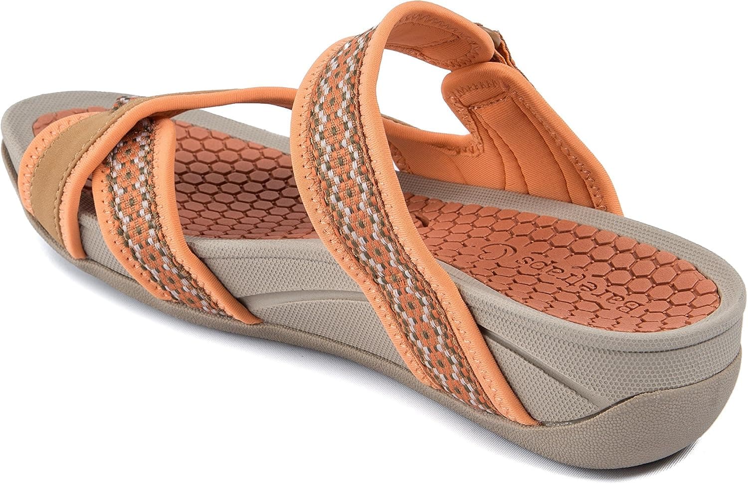 BareTraps Women's, Denni Sandal Melon 6.5 M