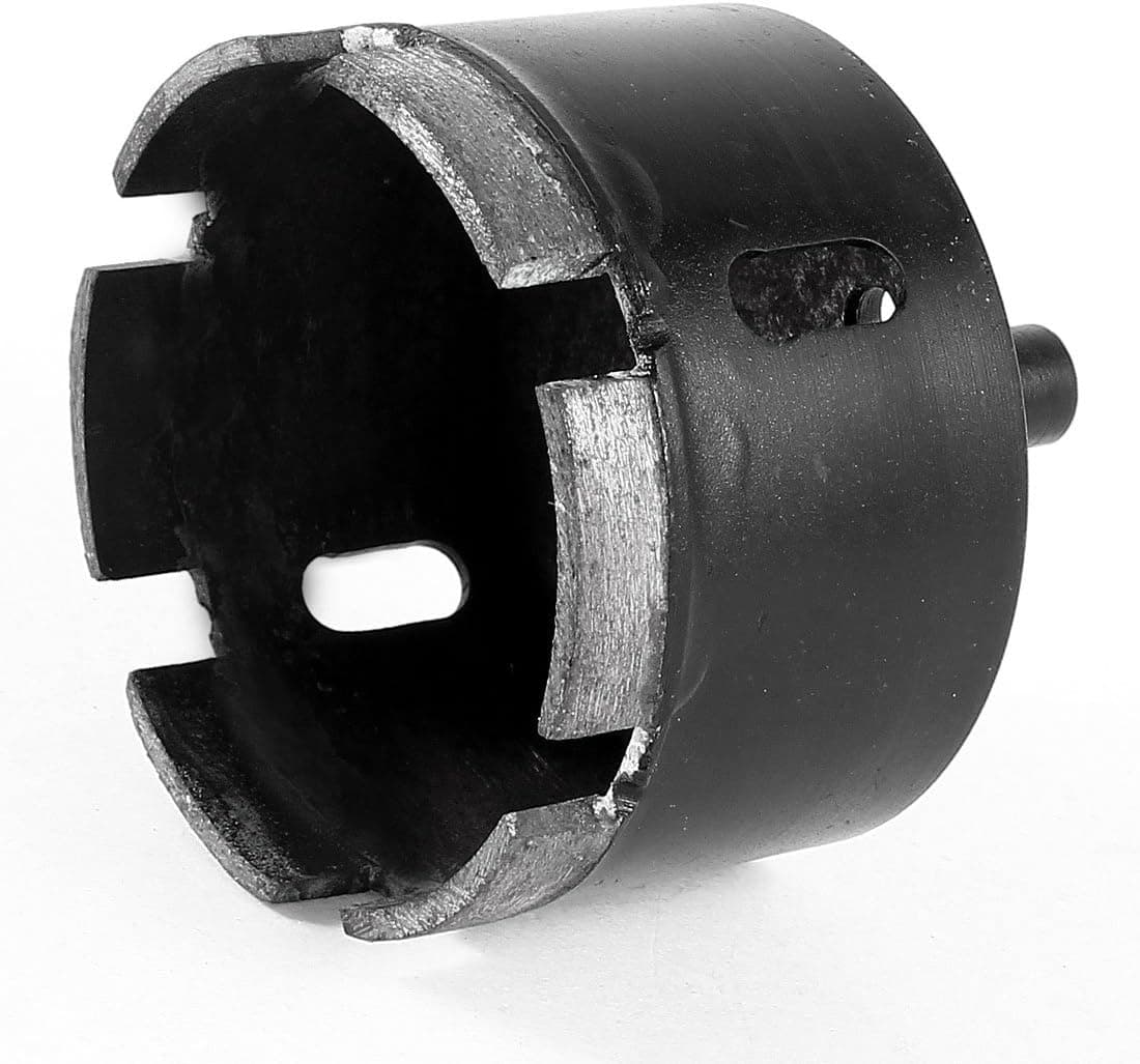 uxcell Black 65mm Dia Marble Granite Hole Saw Drill Tool for Slate Brick