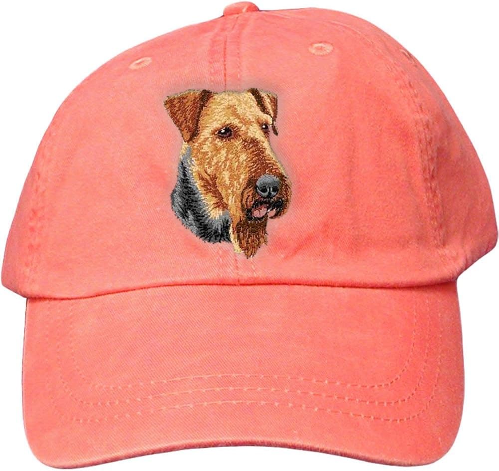 Cherrybrook Coral Dog Breed Embroidered Adams Cotton Twill Caps (All Breeds)