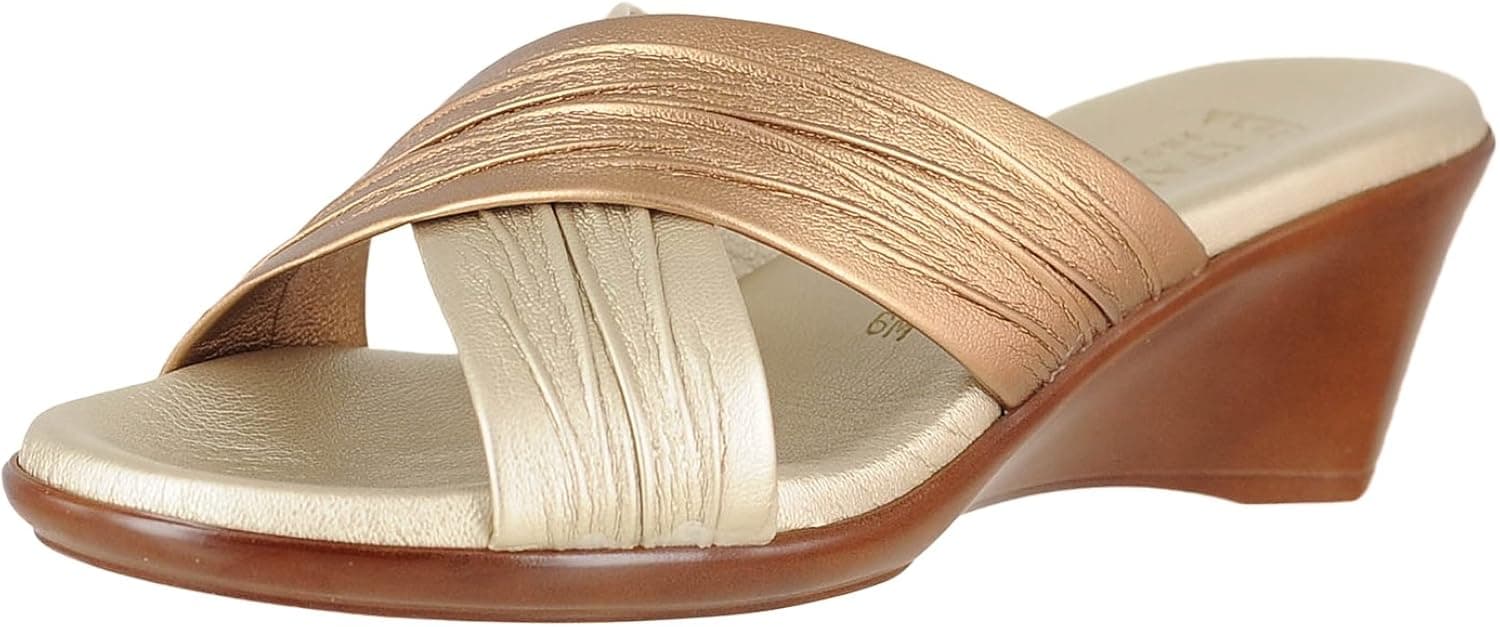 ITALIAN SHOEMAKERS Women's Softy Wedge Sandal