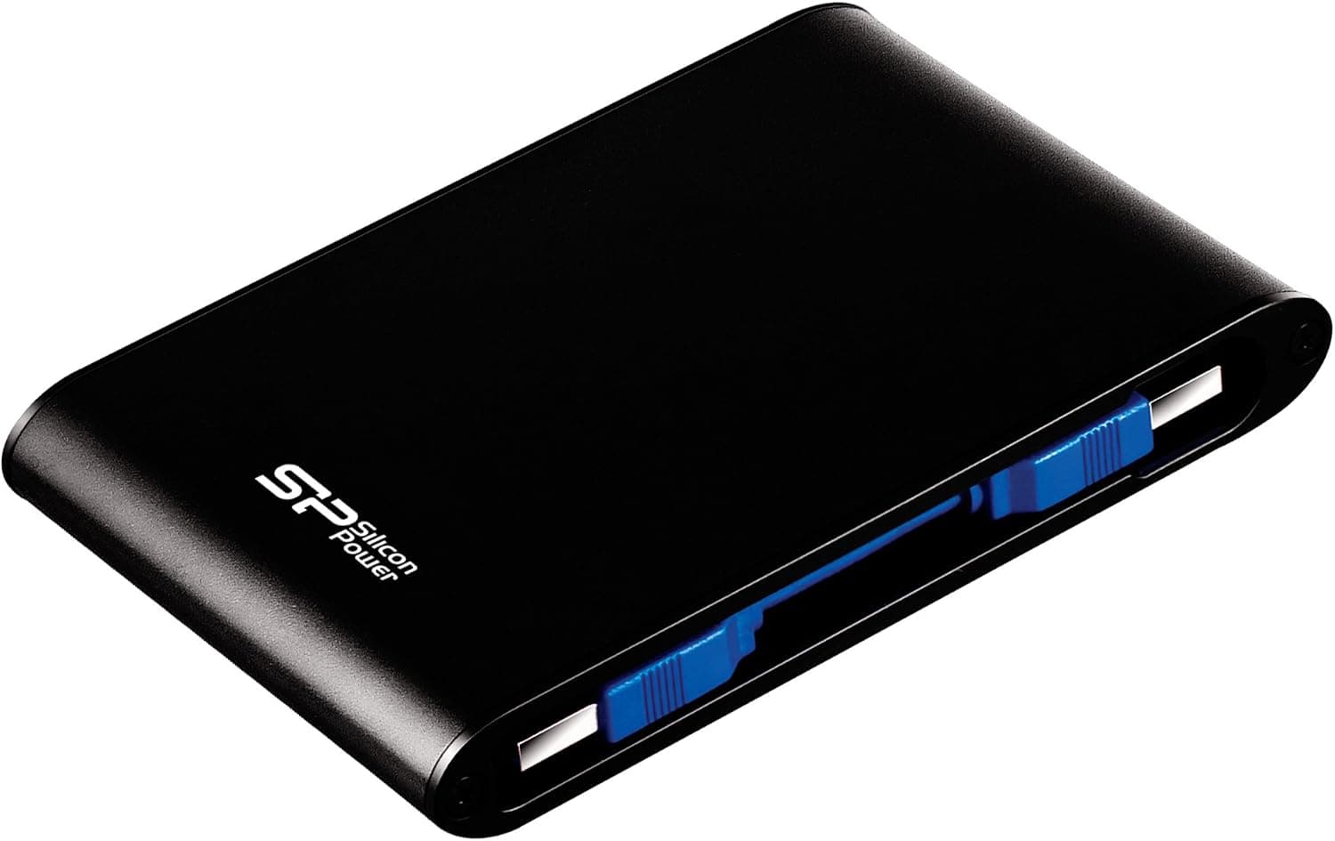 Silicon Power 2TB Black Rugged Portable External Hard Drive Armor A80, Waterproof USB 3.0 for PC, Mac, Xbox and PS4