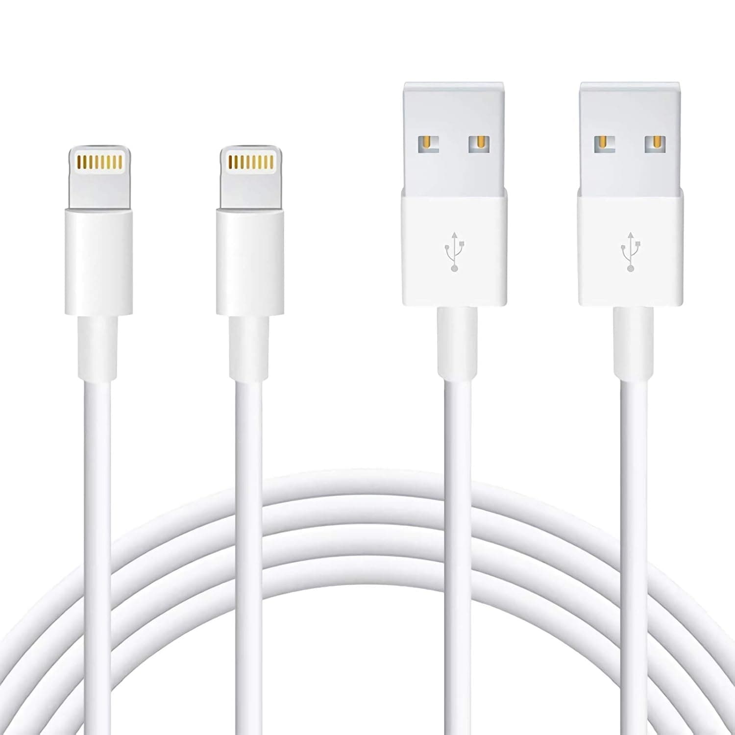 2 Pack [Apple MFi Certified] Apple Charging Cables 3.3ft, iPhone Chargers Lightning Cable 3.3 Foot, Fast iPhone Charging Cord for iPhone 12/11/11Pro/11Max/ X/XS/XR/XS Max/8/7, ipad