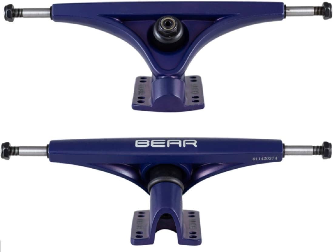 Bear Trucks 180 mm 50° Long Board Trucks(Set of 2) (Astral Blue)