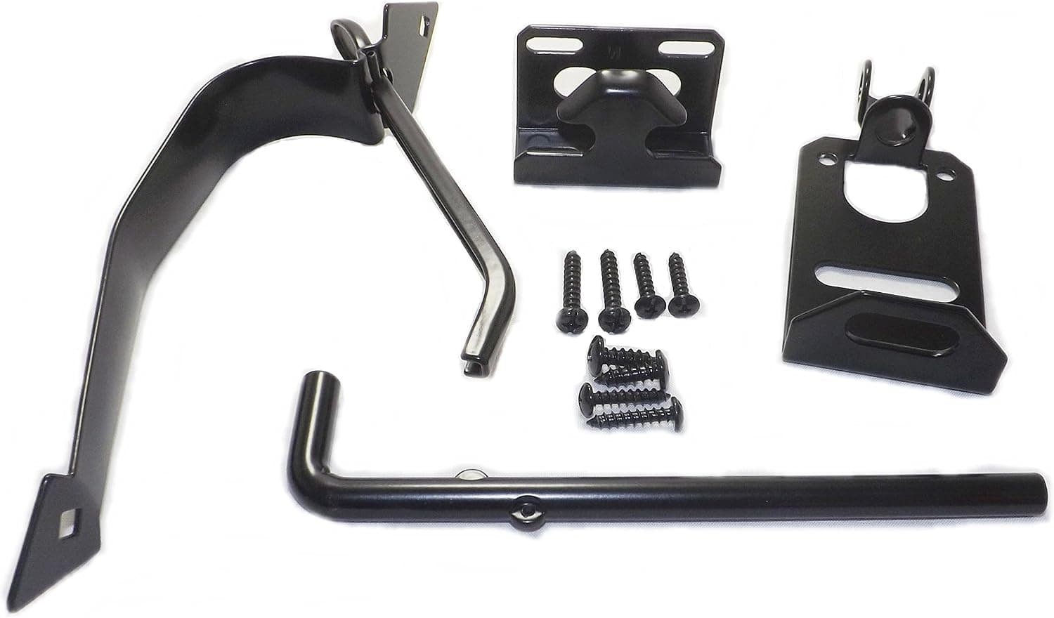 Thumb Latch for Wood Gate (Black Finish)