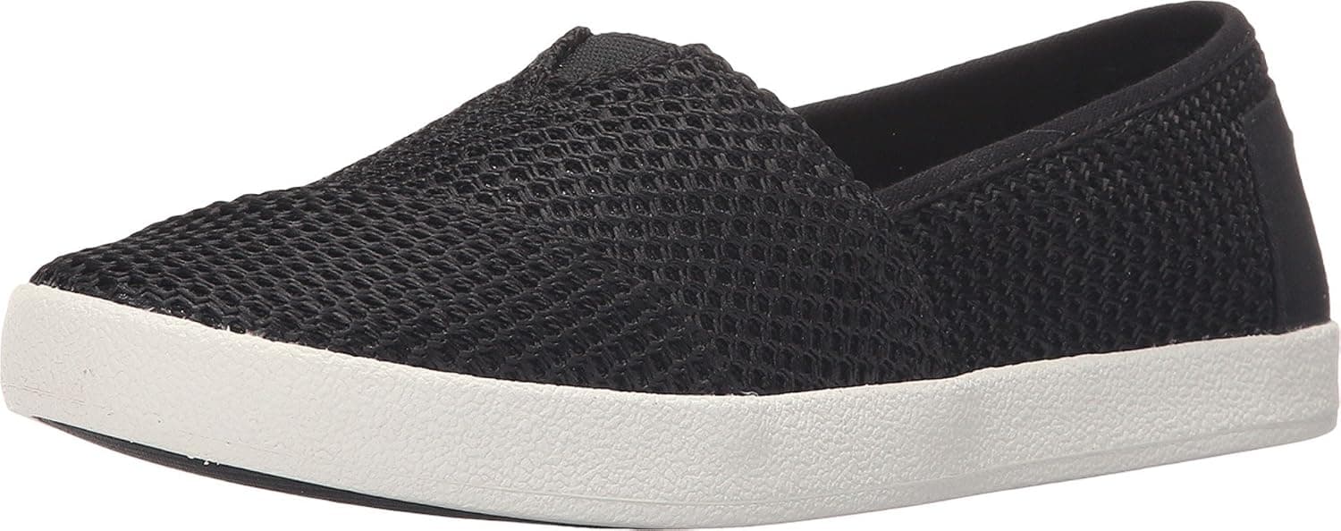 TOMS Grey Textured Woven Avalon Slips-On 10007793