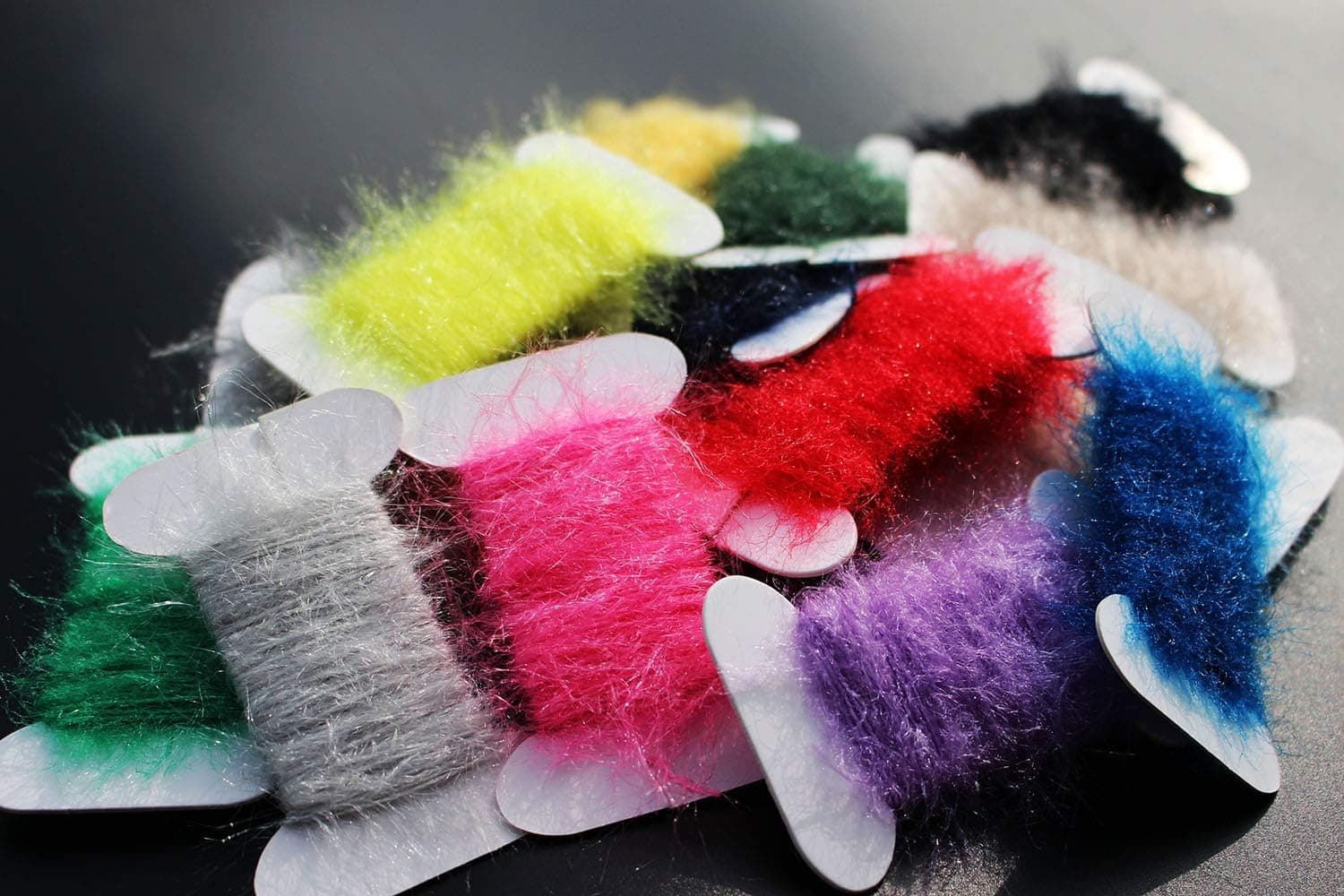 Tigofly 17 Colors Total 170m Ice Dub Dubbing Thread Line Chenille Sparkle Yarn Nymph Bugs Scud Flies Body Fly Tying Materials