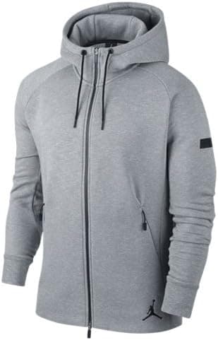 Nike Mens Jordan Icon Fleece Full Zip Hoody